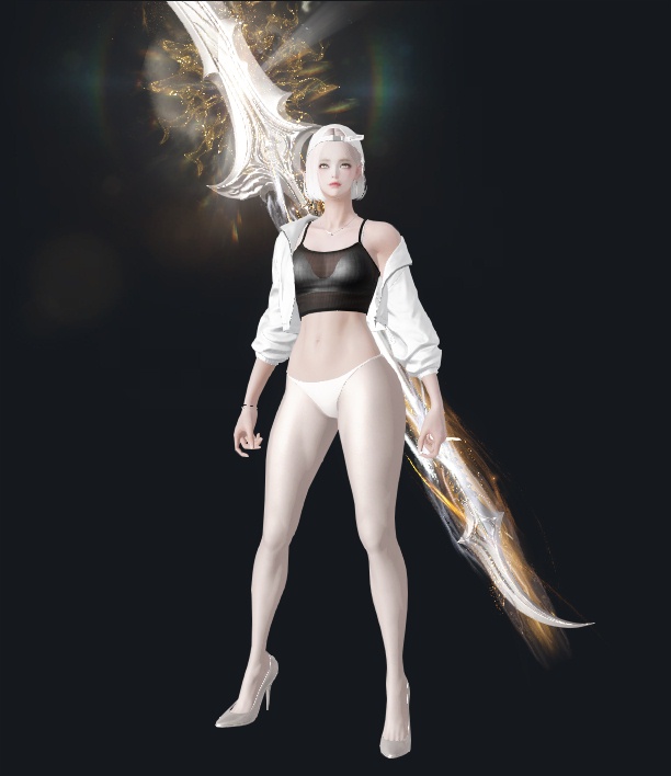 잔디밭그소녀