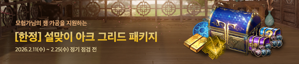 [한정] 설맞이 아크 그리드 패키지